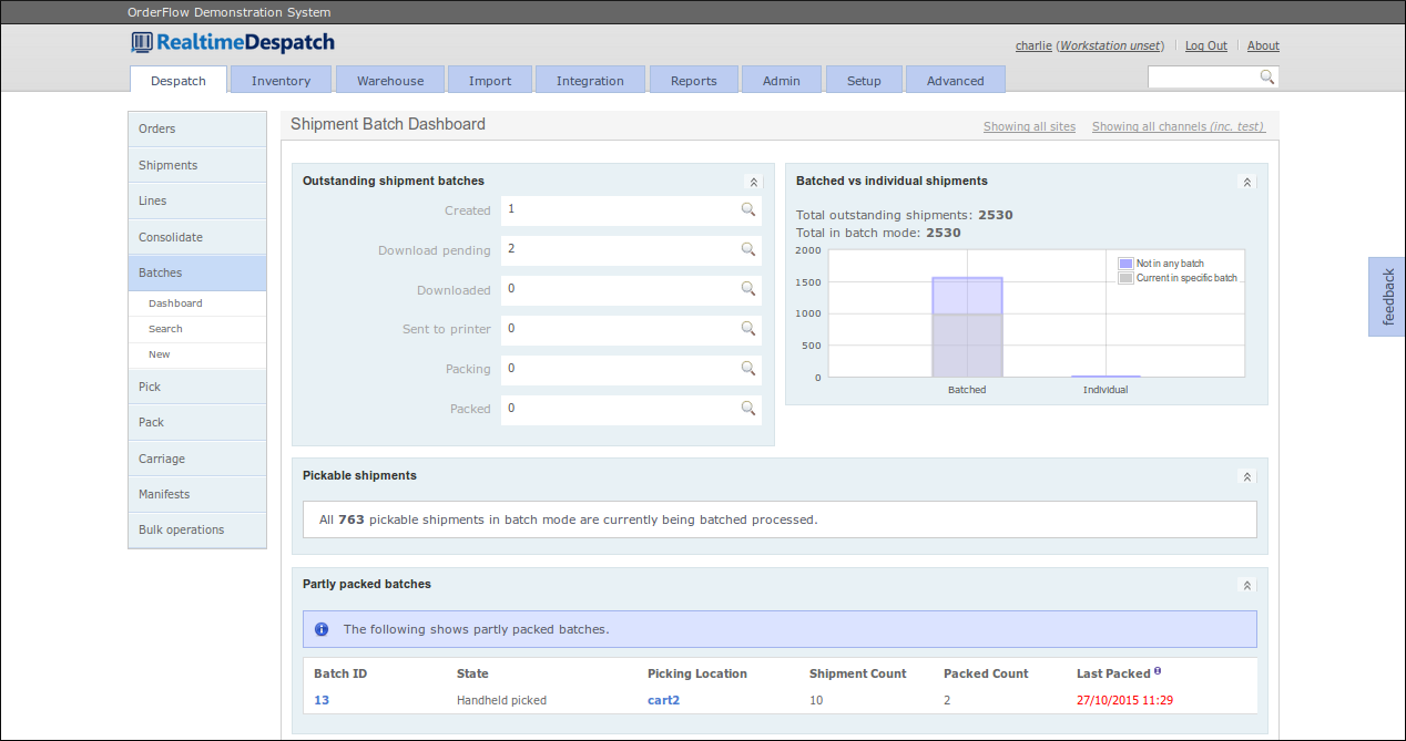 Batch Dashboard