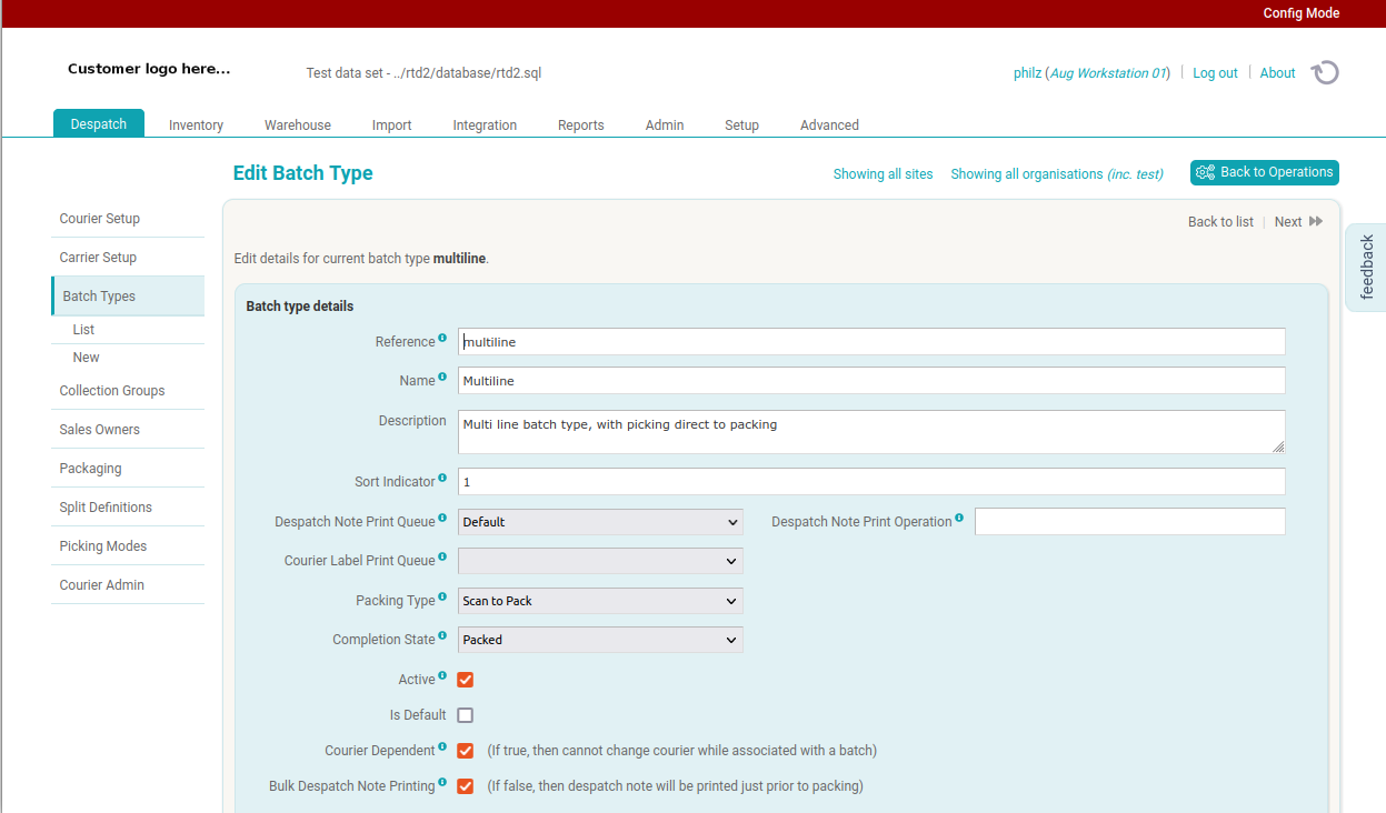 orderflow batch types