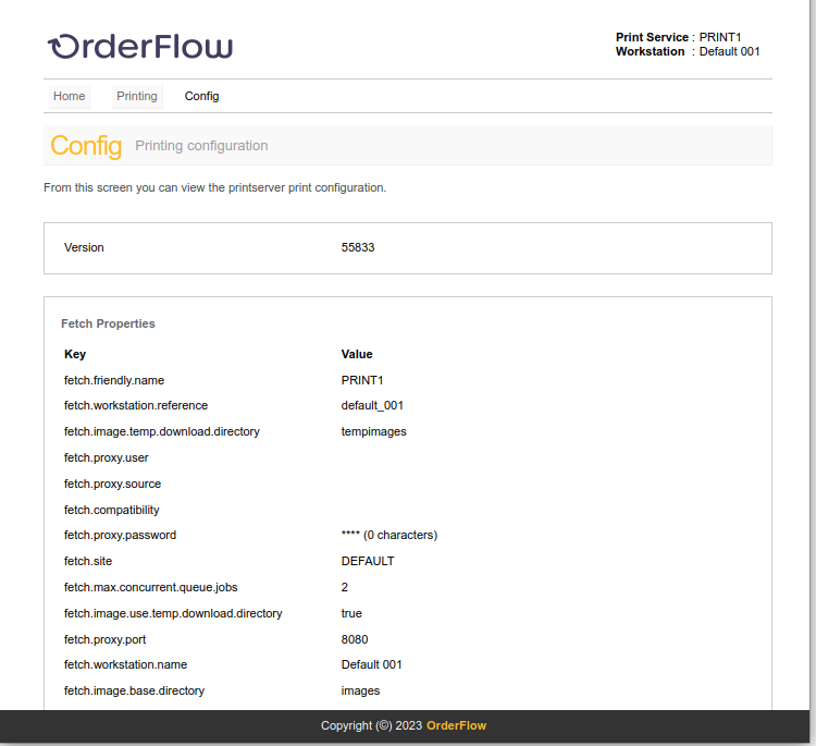 printserver config new