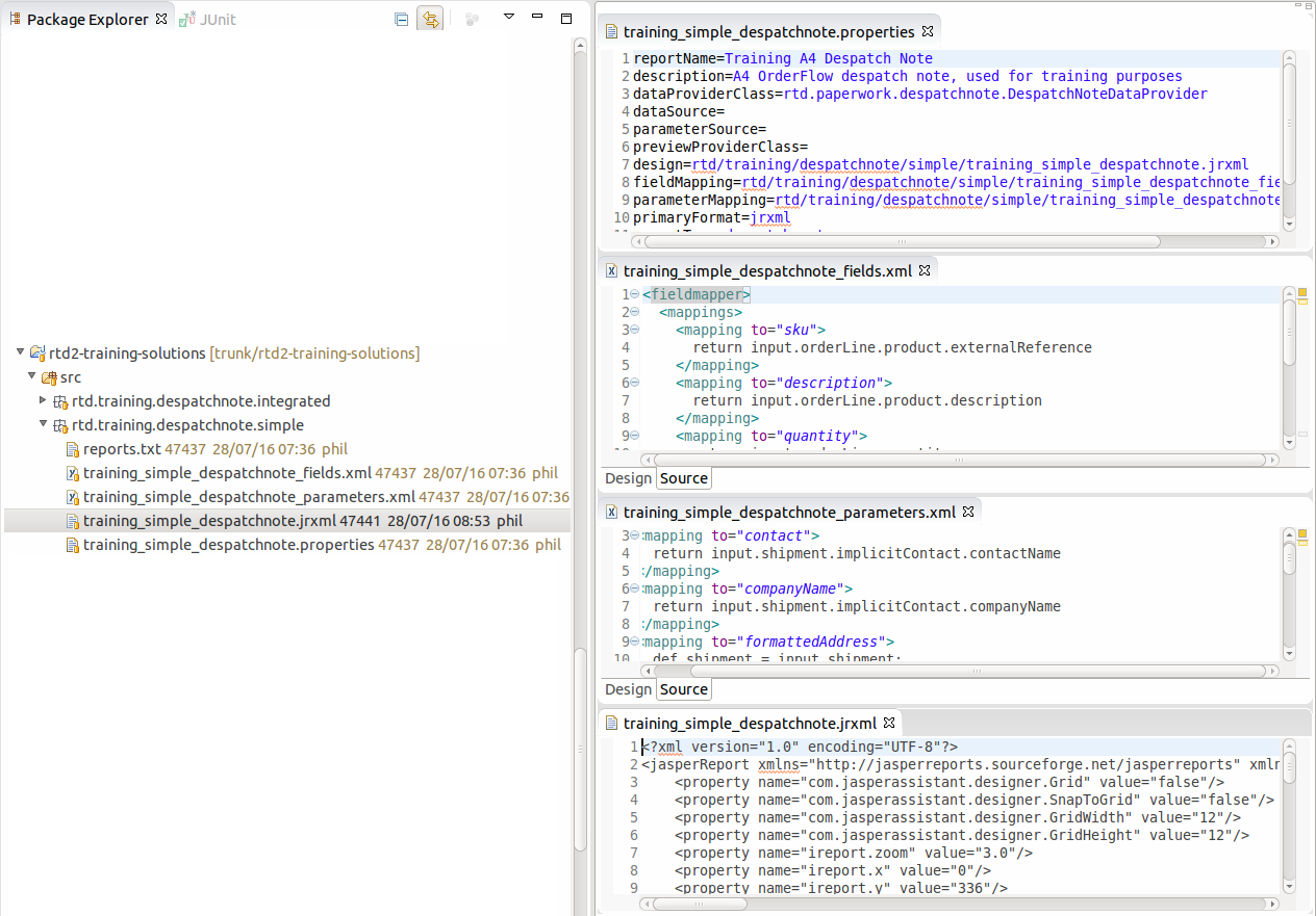 Fields Parameters