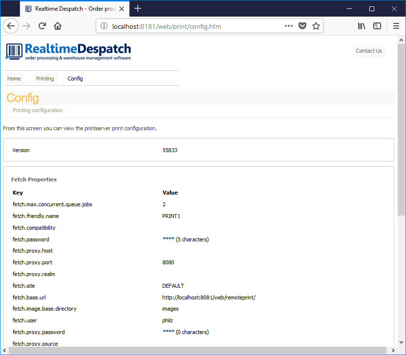 printserver config new